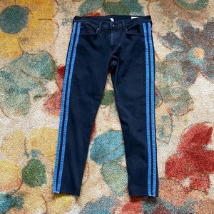 RAG & BONE DRE JEAN WITH Denim Stripes 28